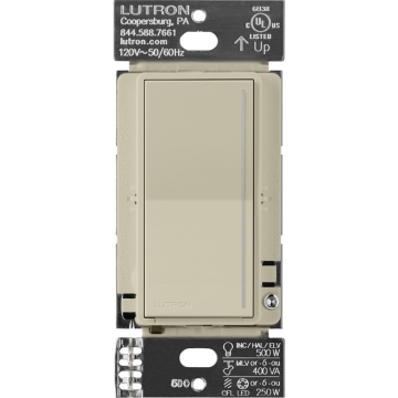 Lutron Sunnata PRO LED+ Touch Dimmer - Clay