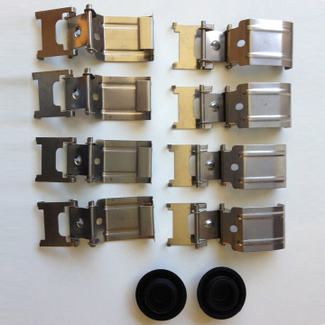 TechBrite Stainless Steel Latch Kit for 48" Vapor Tight Fixture