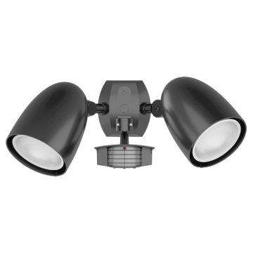 RAB STEALTH Sensor + PAR LED Lamp Kit - Bullet Hood - 200° Detection - CCT Selectable - 38W - 3,600 Lumens - 120-277V - Bronze