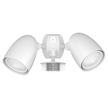 RAB STEALTH Sensor + PAR LED Lamp Kit - Bullet Hood - 200° Detection - CCT Selectable - 38W - 3,600 Lumens - 120-277V - White
