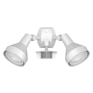RAB STEALTH Sensor + PAR LED Lamp Kit - Bell Hood - 200° Detection - CCT Selectable - 38W - 3,600 Lumens - 120-277V - White