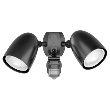 RAB STEALTH Sensor + PAR LED Lamp Kit - Bullet Hood - 360° Detection - CCT Selectable - 38W - 3,600 Lumens - 120-277V - Bronze
