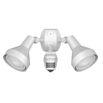 RAB STEALTH Sensor + PAR LED Lamp Kit - Bell Hood - 360° Detection - CCT Selectable - 38W - 3,600 Lumens - 120-277V - White