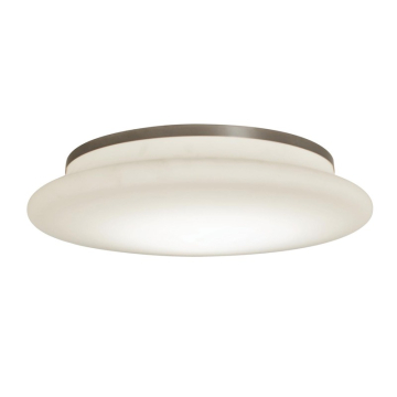 AFX Sutton 18" LED Flush Mount - 3K / 35K / 4K - 120-277V - Satin Nickel