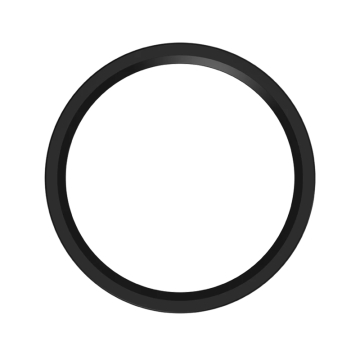 RAB 5.5" Round SUMO Color Trim - Black