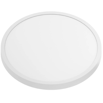 RAB SUMO 19" Round LED Surface Mount - Lightcloud Blue - SmartShift - 29W - CCT Selectable - 2,300 Lumens - 120-277V - White