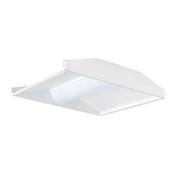 RAB 19W 2x2 SWISH Center Basket LED Troffer - 3500K - 2,376 Lumens - 120-277V