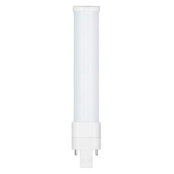 Sylvania DUALescent DULUX Ultra Thin LED PL Lamp - 2-Pin GX23 Base - Omnidirectional - Type A/B - 5.5W - 2700K - 550 Lumens - 120-277V or Ballast Dependent