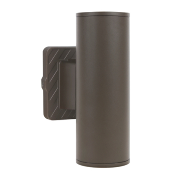 Sylvania LEDVANCE 3" OPTI-SELECT Wall Mount Cylinder - 5 | 8 | 10W - CCT Selectable - 625 thru 1,250 Lumens - 120-347V - Bronze