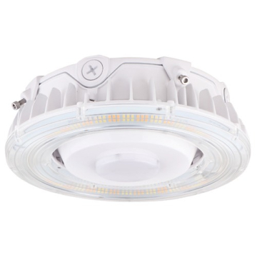 Sylvania 10" 55W LED Garage Light - 0-10V Dimming - Type V - CCT Selectable - 6,300 Lumens - 120-277V