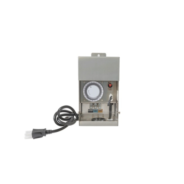 Corona Lighting 75W Multi-Tap Single Circuit Transformer - Mechanical Timer - Stainless Steel