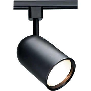 SATCO|NUVO Bullet Cylinder Track Head - R30 - Black