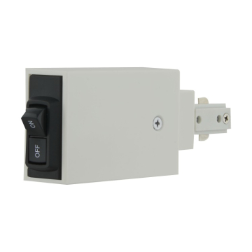 SATCO|NUVO Track Live End Current Limiter - 0.5 Amp - 60W - 120V - White