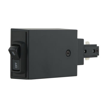 SATCO|NUVO Track Live End Current Limiter - 0.5 Amp - 60W - 120V - Black