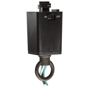 SATCO|NUVO Pendant Loop Track Adapter - Brown