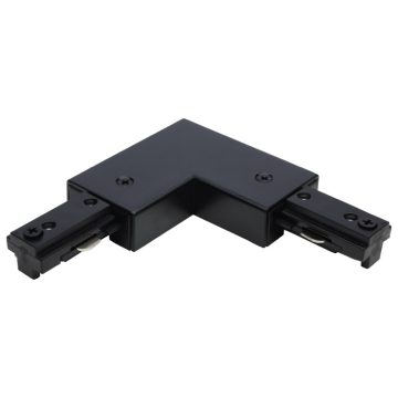 SATCO|NUVO L-Connector - Reverse Polarity - Black