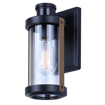 Canarm Maddox 1-Light Outdoor Lantern - 120V - Black