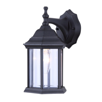 Canarm 1-Light Outdoor Lantern - 120V - Black