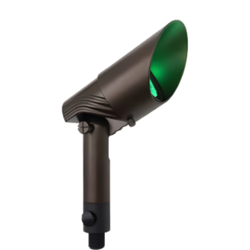 NSL LED Uplight Landscape Spot Light - 8W - RGBW Tunable - 500 Lumens - 12V - Black