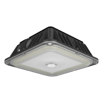 RAB VAN17 LED Canopy Light - 20 | 25 | 30W - Wattage & CCT Selectable - 120-277V
