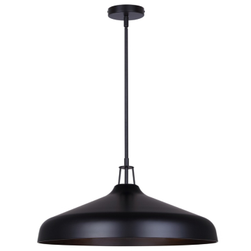 Canarm Holland 4-Light Pendant - 120V - Black