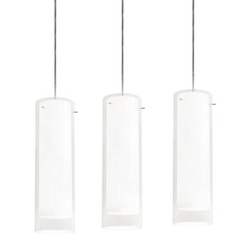 AFX View 3-Light Linear Pendant - 120V - Satin Nickel