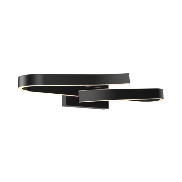 DALS Borealis LED Bath Vanity Light - 24" - 40W - CCT Selectable - 120V - Black