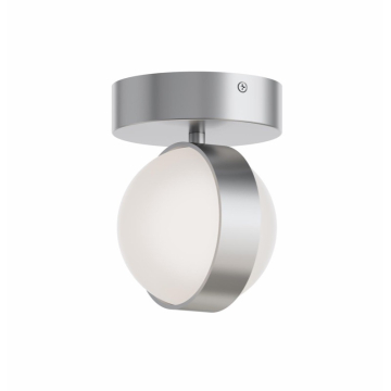 AFX Verona 5" LED Flush Mount - 10W - CCT Selectable - 120-277V - Satin Nickel