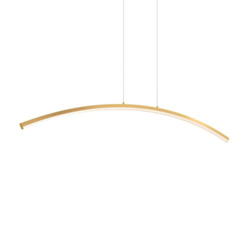 DALS Sway 48" Linear LED Pendant - CCT Selectable - 120V - Gold