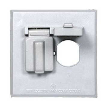 Westgate Two-Gang Oversized Duplex Horizontal Receptacle Cover
