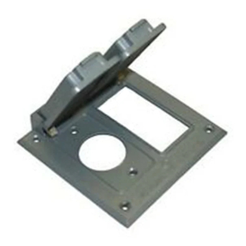Westgate Two-Gang 1 Single & 1 GFCI Receptacle Cover