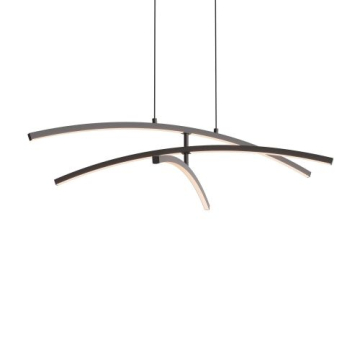 DALS Sway 36" LED Pendant - CCT Selectable - 120V - Black