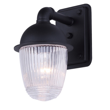 Canarm Seni 1-Light Outdoor Lantern - 120V - Black