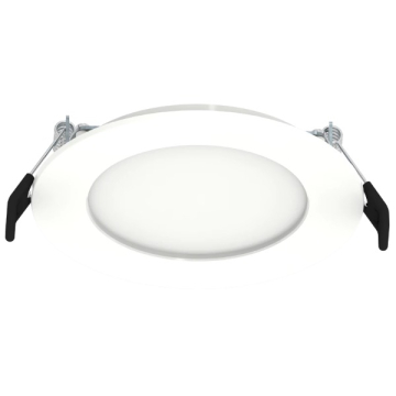RAB 4" 9W LED Edge-Lit Wafer Downlight - Smooth Trim - CCT Selectable - 120V