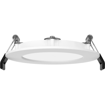 RAB WFRX 4" LED Edge-Lit Wafer Downlight - Smooth Trim - 8 | 10 | 12W - CCT Selectable - 120-277V