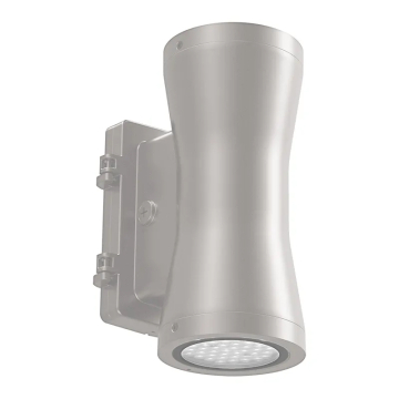 Westgate WMA 7" LED Wall Mount Cylinder Light - Photocell - 18 | 30 | 45 | 60W - CCT Selectable - 120-277V - Silver