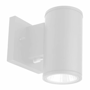 Westgate WMC2 2" LED Cylinder Wall Mount  - 6W - CCT Selectable - 400 Lumens - 120V - White