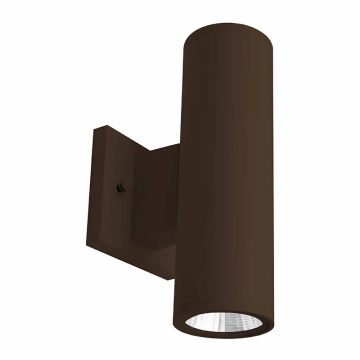 Westgate WMC3 3" LED Cylinder - Wall Mount - Up/Down Light - 18W - CCT Selectable - 1,300 Lumens - 120V - Bronze