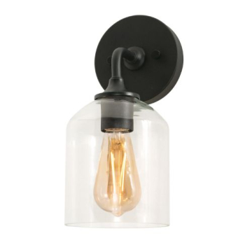 AFX William Wall Sconce - 120V - Black