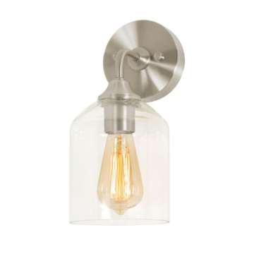 AFX William Wall Sconce - 120V - Satin Nickel