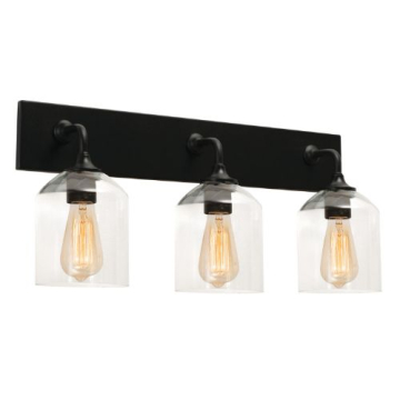 AFX William 24" Vanity Light - 120V - Black
