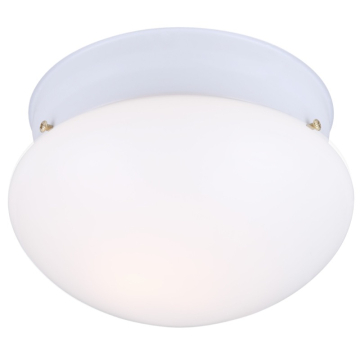Canarm 1-Light Flush Mount - 120V - White