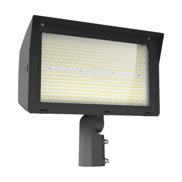 RAB X22 LED Flood Light - 200 | 240 | 280 | 320W - Wattage & CCT Selectable - Dual Mount - Photocell - 120-277V