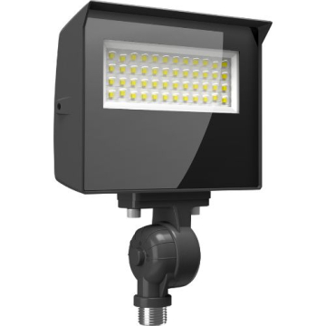 RAB X22 LED Flood Light - 10 | 13 | 17 | 20W - Wattage & CCT Selectable - Dual Mount - Photocell - 120-277V