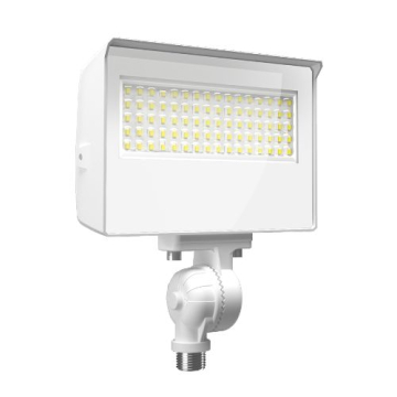 RAB X22 LED Flood Light - 20 | 25 | 30 | 35W - Wattage & CCT Selectable - Dual Mount - Photocell - 120-277V - White