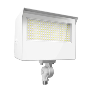 RAB X22 LED Flood Light - 50 | 60 | 70 | 80W - Wattage & CCT Selectable - Dual Mount - Photocell - 120-277V - White