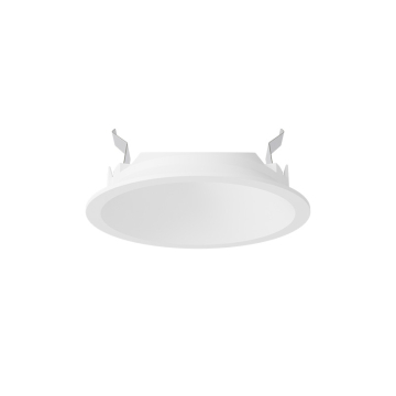 DMF Lighting X-Series 2" Round Adjustable Beveled Micro-Flange Trim - White