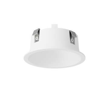 DMF Lighting X-Series 2" Round Downlight Beveled Micro-Flange Trim - White