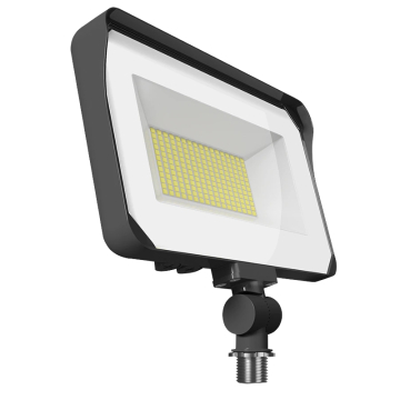 RAB X34 LED Flood Light - 45 | 55 | 65W - CCT Selectable - Knuckle Mount - 120-277V - Bronze