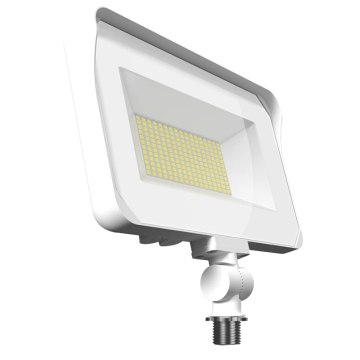 RAB X34 LED Flood Light - 45 | 55 | 65W - CCT Selectable - Knuckle Mount - 120-277V - White